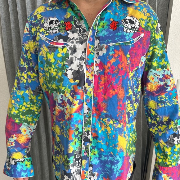 Robert Graham Men’s Classic Fit Button Down Shirt - Picture 1 of 5